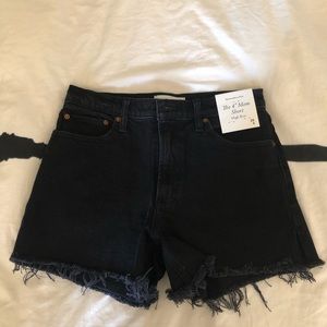 Abercrombie High Rise 4 Inch Mom Shorts